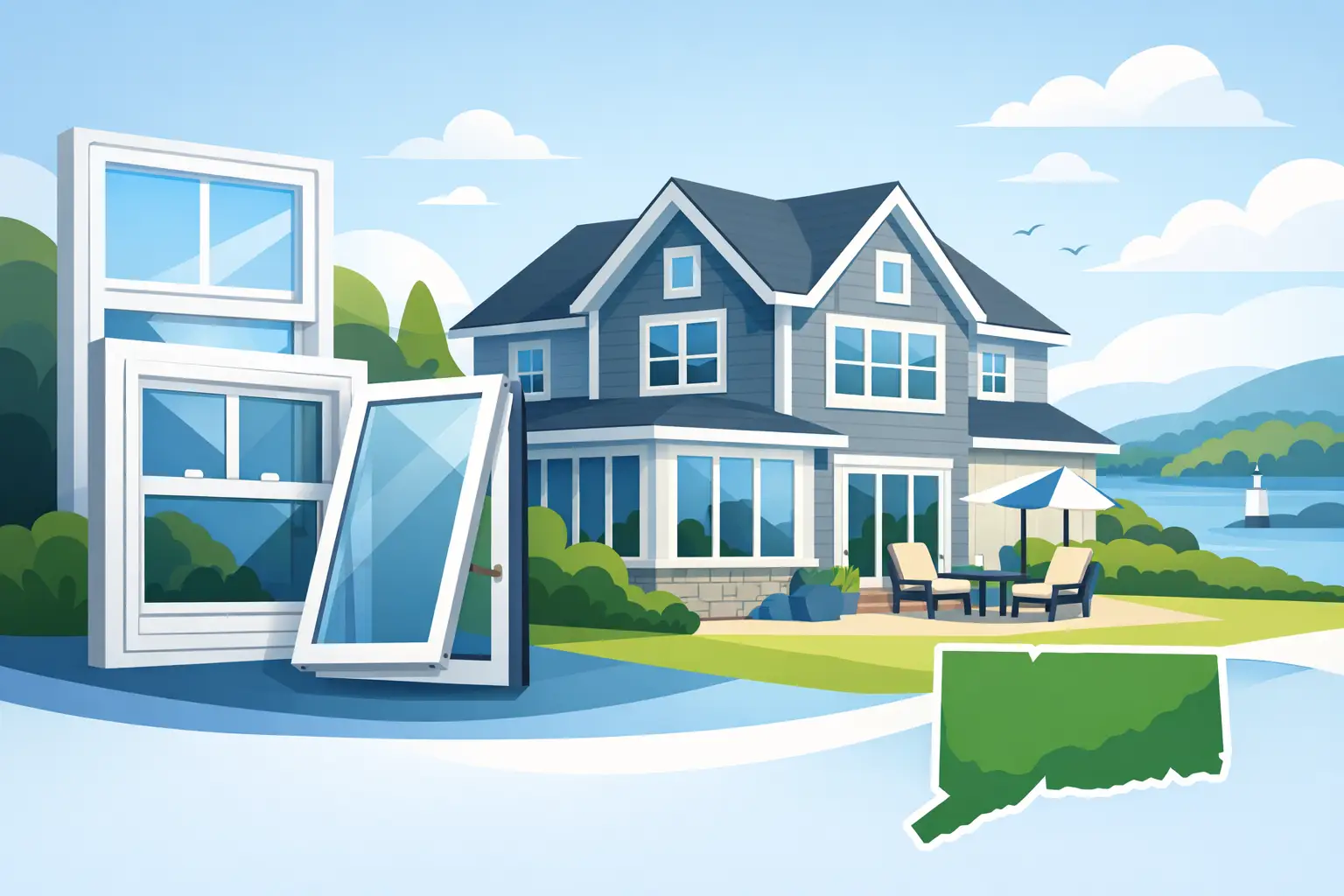 Best Replacement Windows for Homes in CT