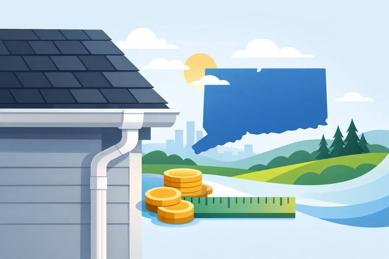 Gutter Replacement Cost Per Foot in Connecticut