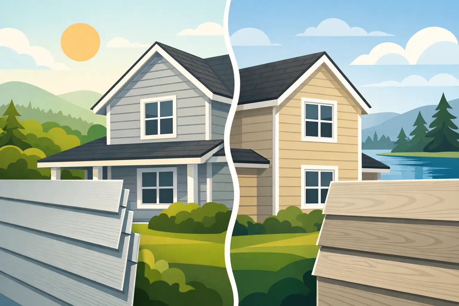 Vinyl Siding vs Fiber Cement for Connecticut Homes
