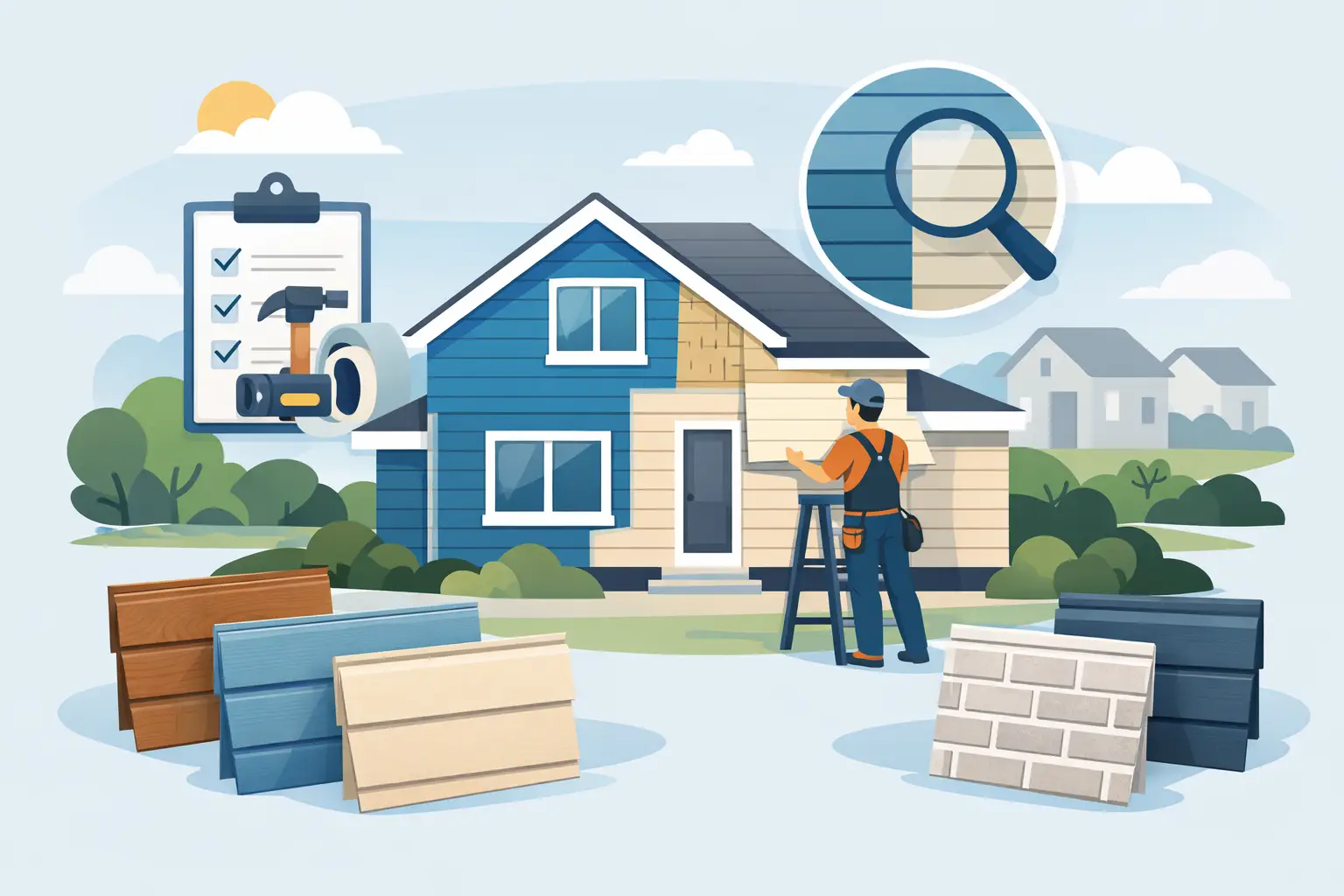 How to Choose Replacement Siding for Your Home
