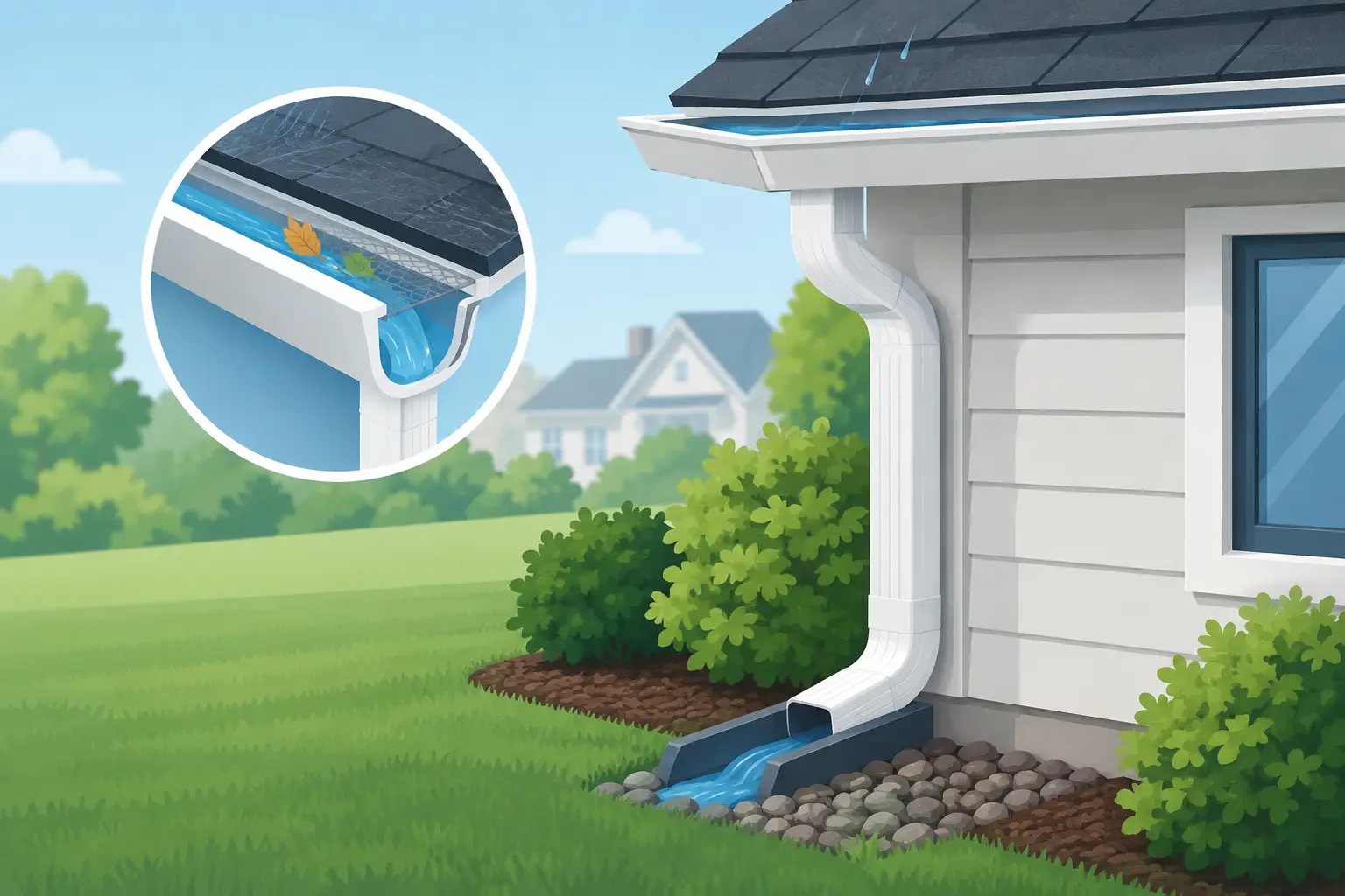 Gutter Drainage Solutions That Protect Your Home