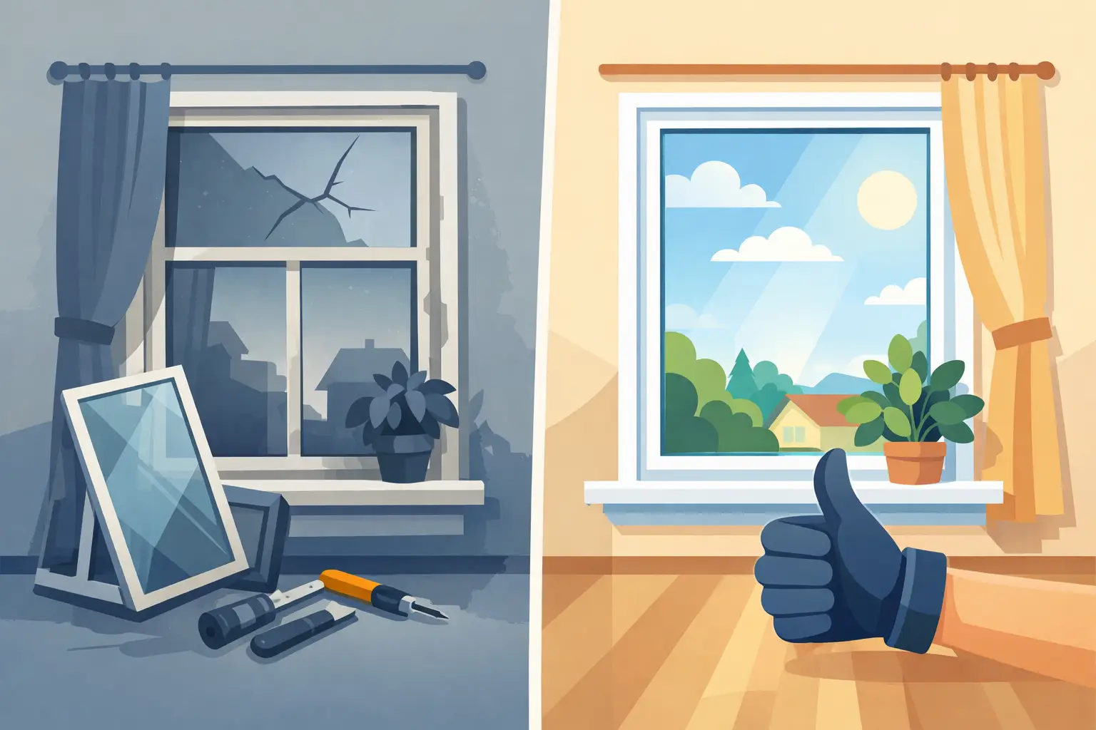 Window Replacement Before and After Results